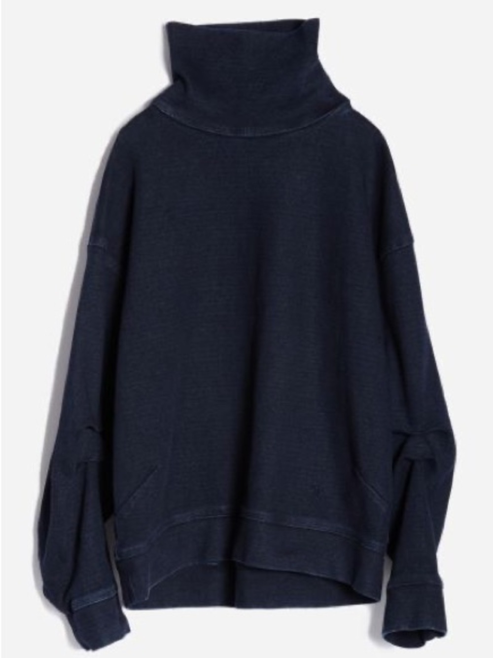 AG Adriano Goldschmied Navy Turtleneck Sweater